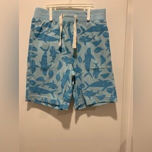 Gap Blue Shark Print Shorts size 4